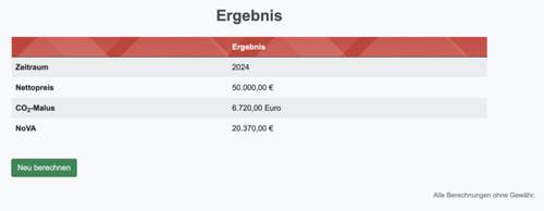 Beispielberechnung