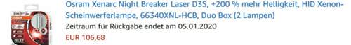 Osram Nightbreaker D3S