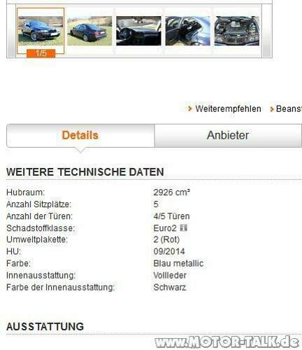 Angebot