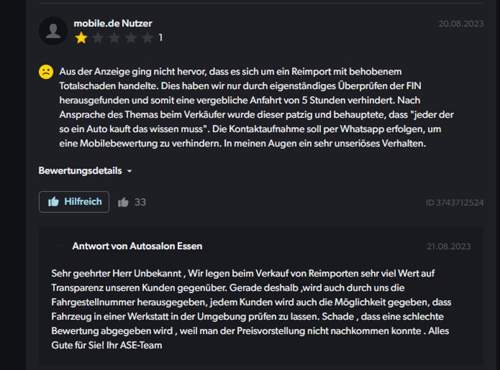 Bewertung 1