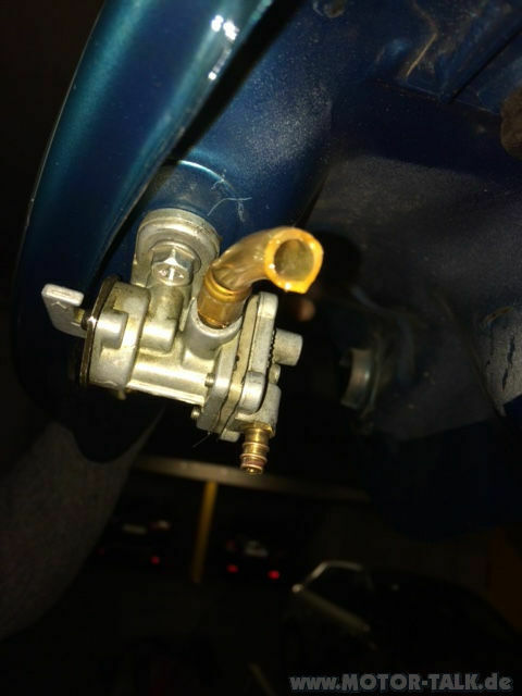 Kawasaki En500 Anschlüsse Vergaser