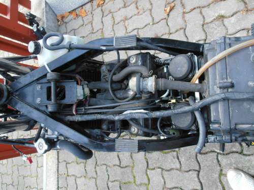 GPZ500S stripped