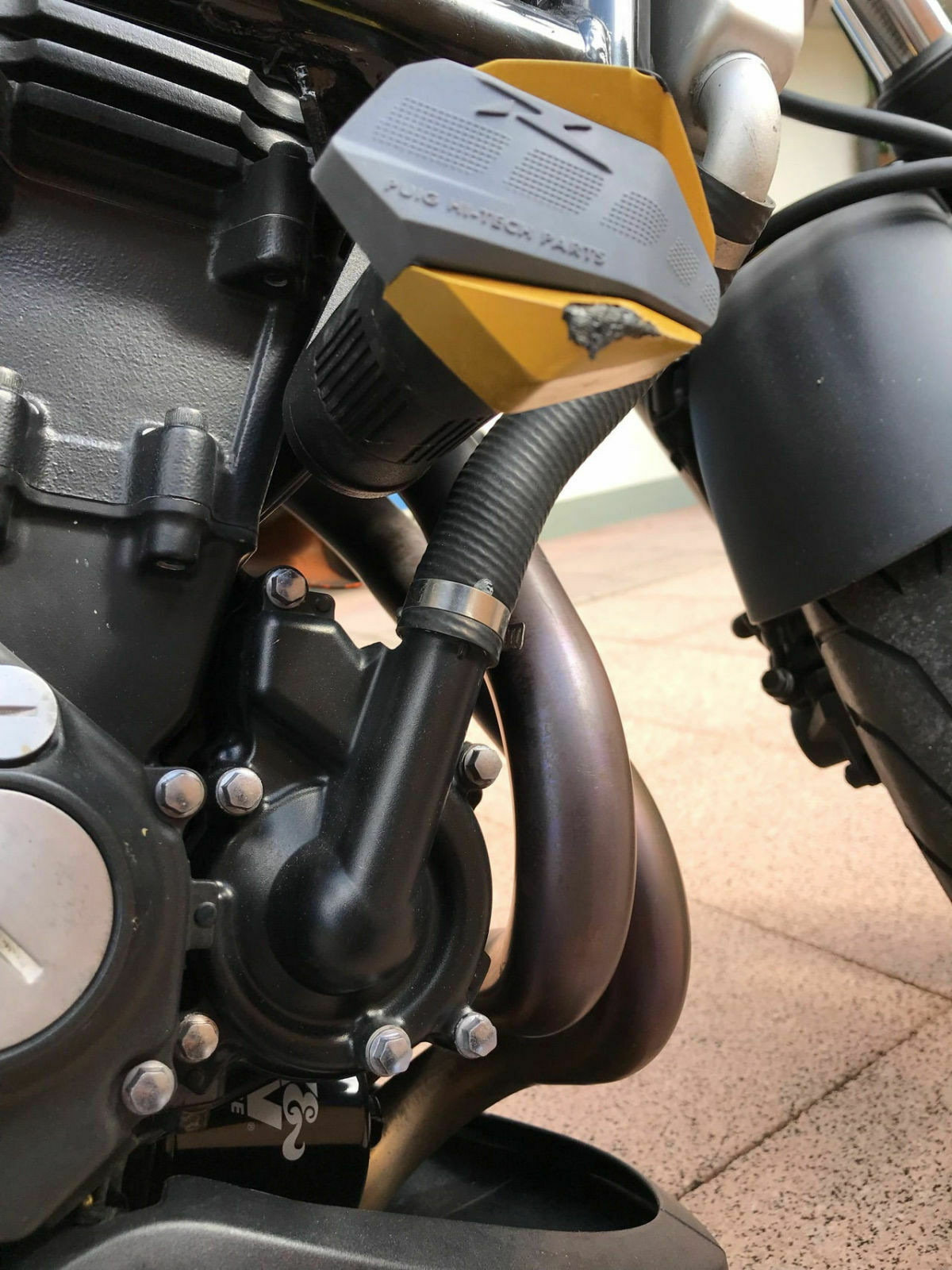 Kawasaki Temparaturleuchte leuchtet trotz Kühlmittel auf - Motor überhitzt