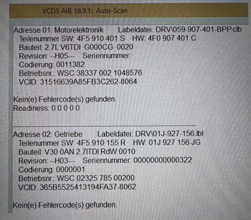 Scan MSG und GSG