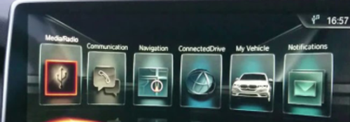 BMW ID5 Homescreen