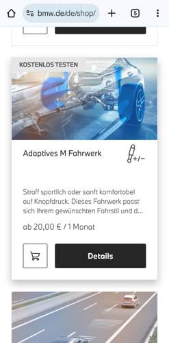 Adaptive M-Fahrwerk