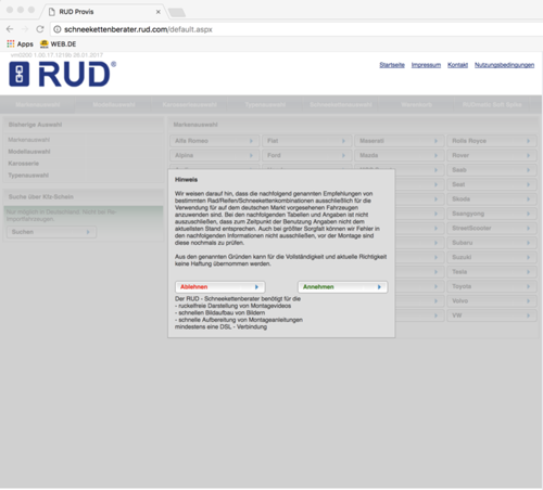 Rud-einstieg