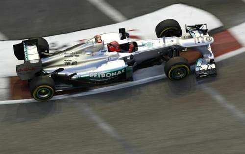 Schumacher beim GP v. Singapur