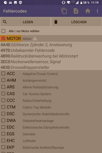 E60 Raildruck