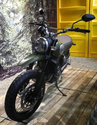 Die Scrambler gibt es in vier Varianten - das Bild zeigt die  Urban-Enduro-Version