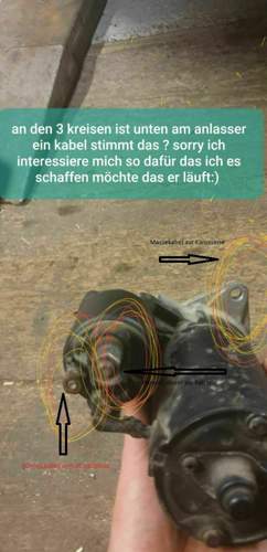 Anschlüsse mit Bezeichnungen