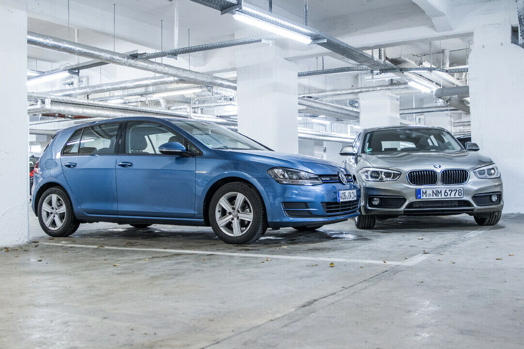 VW Golf vs. BMW 116i - Der Vergleich der beiden Dreizylinder