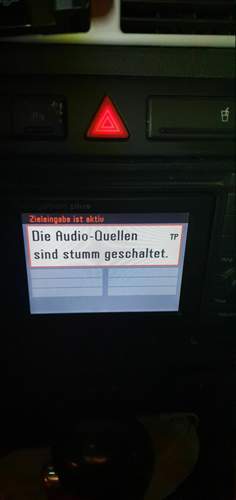 Audio stumm geschaltet