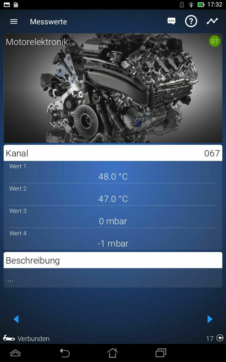 Keine Messwerte über Aschegehalt des DPF