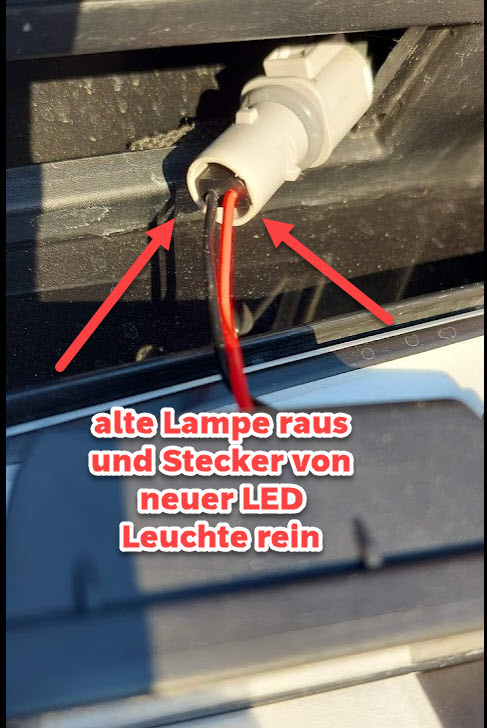 Kennzeichbeleuchtung LED