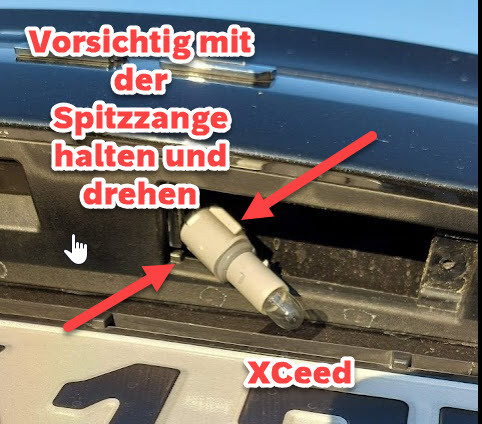 Kennzeichbeleuchtung LED