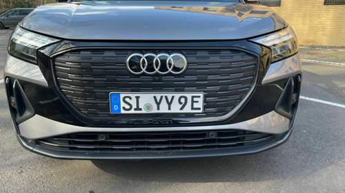 420 mm mit Klett 3M befestigt