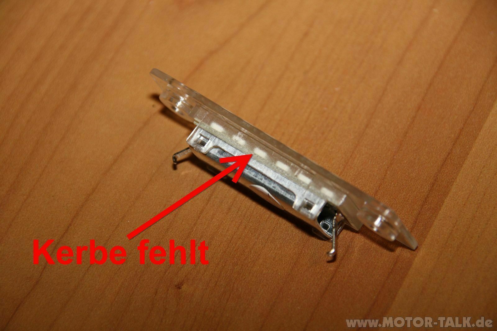 Kennzeichenbeleuchtung LED