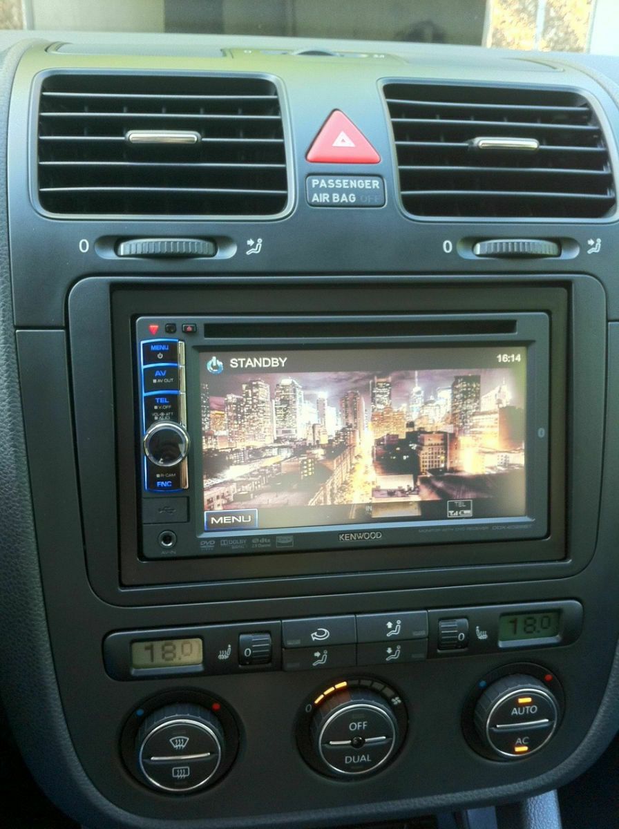 Kenwood DDX 4028 BT Einbau Jetta V