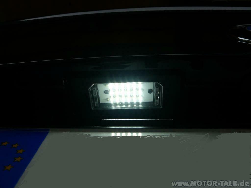 Kenzeichenbeleuchtung LED mit StVo
