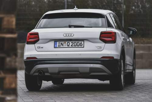 Audi Q2: Heckansicht