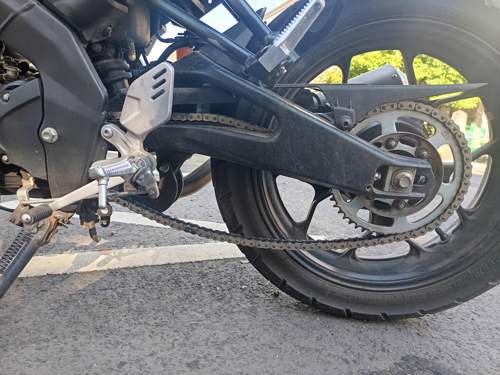 Yamaha ohne vorderes Ritzel