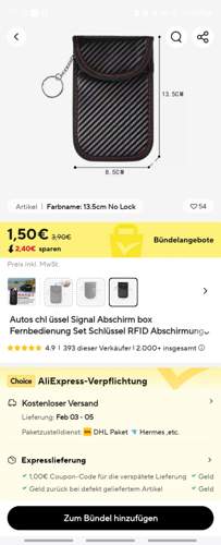 Schlüsseltasche