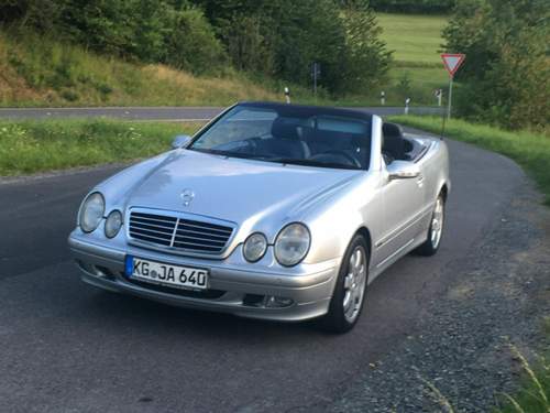 Das Mercedes CLK 230 EVO Cabrio aus 2002