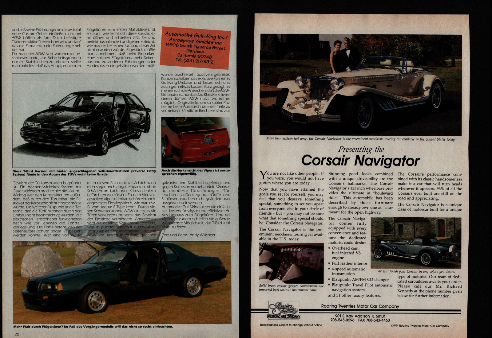 Kfz-Zeitgeschichte 1991>