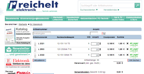 Guenstige Laempchen