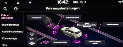 Fahrzeugeinstellungen I