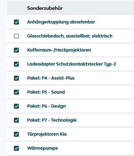 Sonderzubehör