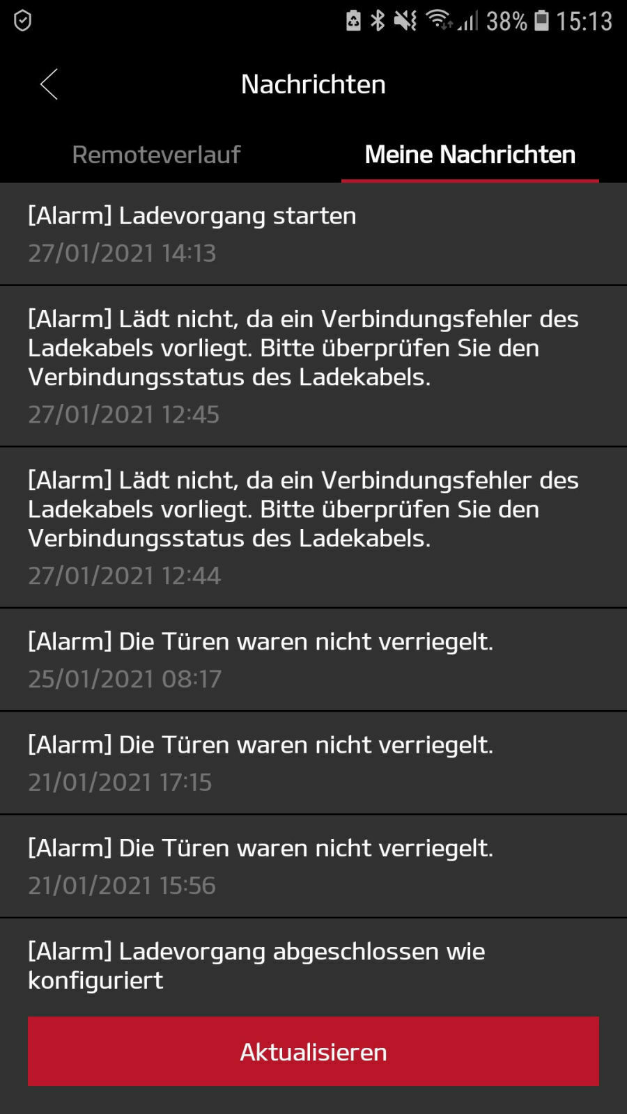 Kia XCeed PHEV lädt nicht