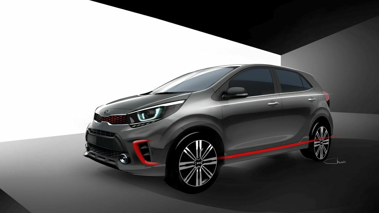 Schmalerer Grill, gestreckte Silhouette: Höchstwahrscheinlich wird der nächste Picanto etwas größer