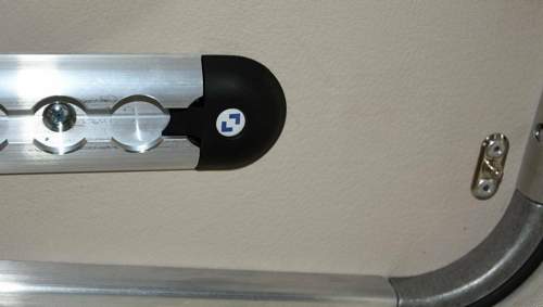 Airlineschiene und Tenaxverschluss