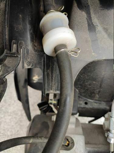 Benzinfilter Laufspuren