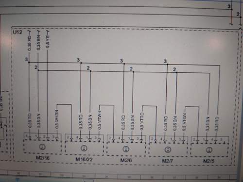 Schaltplan Stellmotore bei Code 580