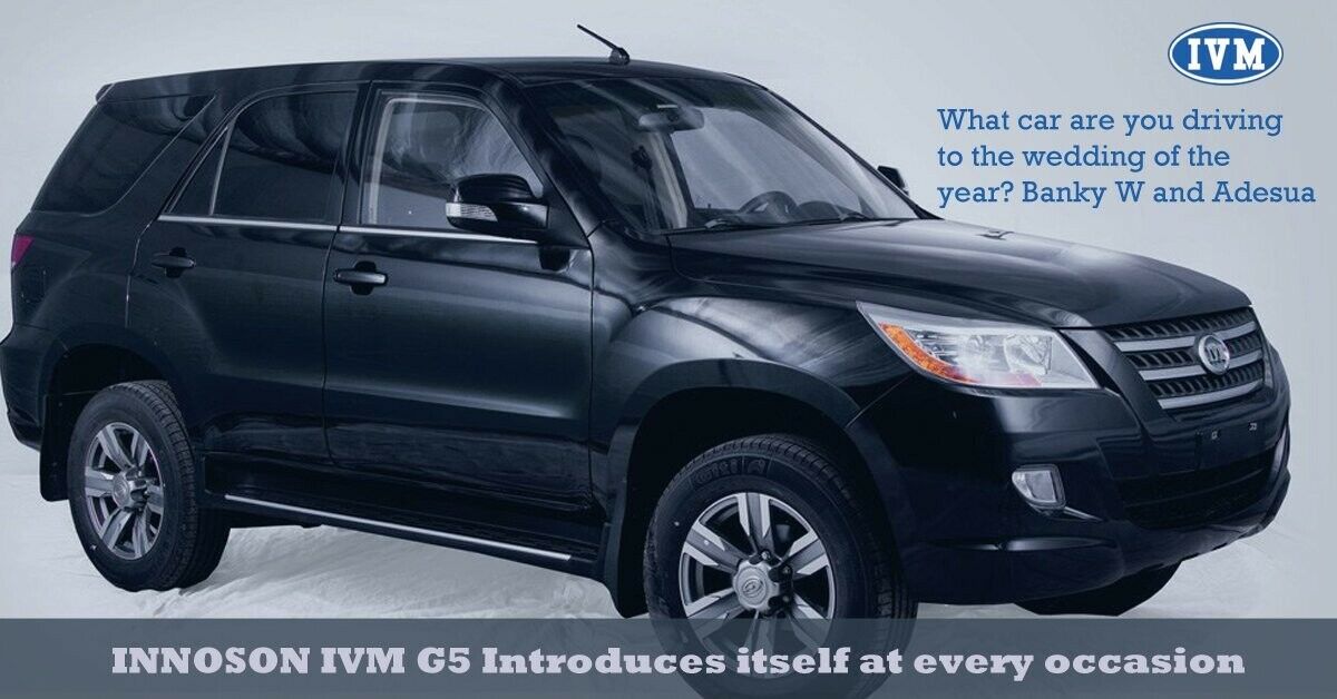 IVM G5: Innoson bewirbt das SUV mit drei Jahren Garantie und einem kostenlosen, einjährigen Service