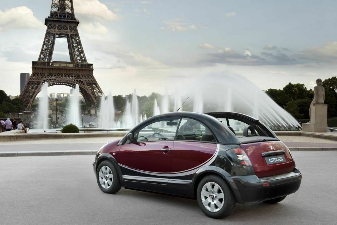 Relativ spät verordnete Citroën dem C3 Pluriel die Charleston-Lackierung des 2 CV