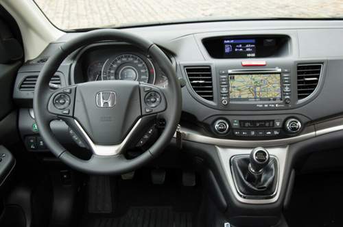 Der Honda CR-V 1.6 i-DTEC: Cockpit