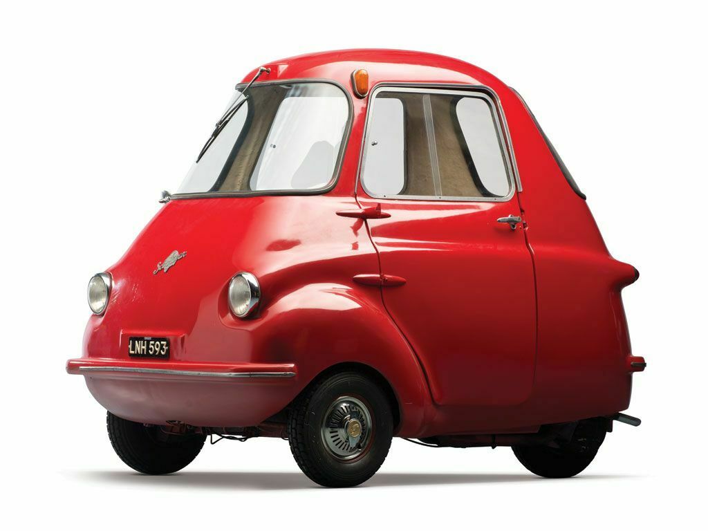 Sieht aus, wie ein rollendes Ei: Das Scootacar.