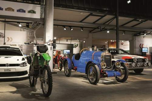 Unter den 350 Exponaten des PS-Speichers in Einbeck sind viele Motorräder zu sehen
