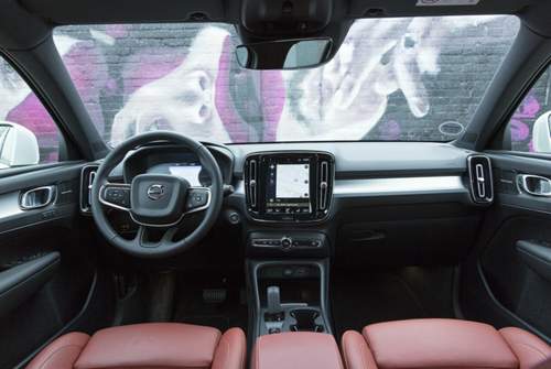 Modern und einfach zu bedienen: Cockpit des Volvo XC40