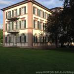 Schöne alte Häuser im Kurpark