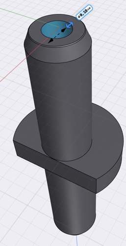 3d druck verbindungsstueck modell