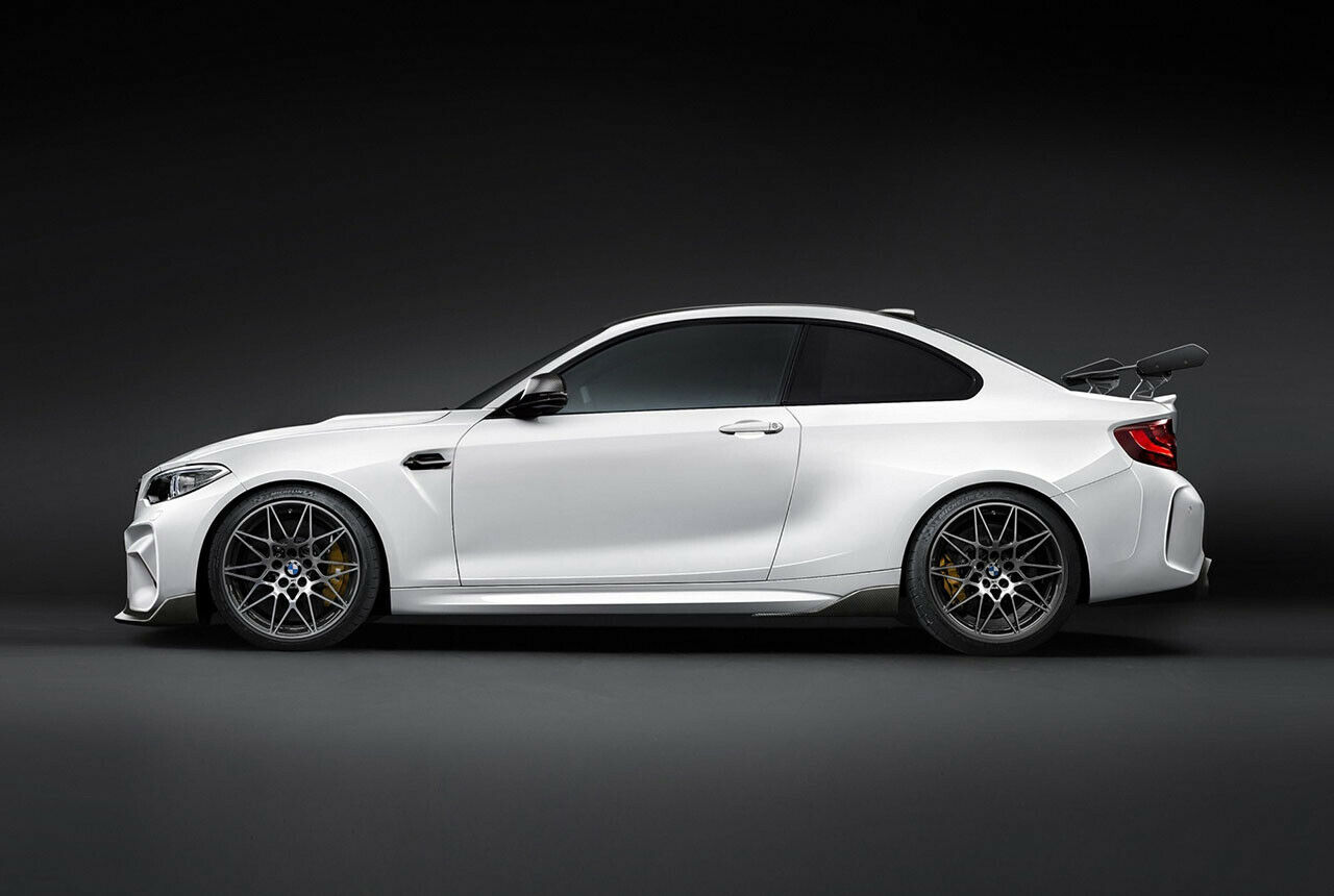 Optional gibt es 20-Zoll-GTS-Felgen für den kleinen BMW M2
