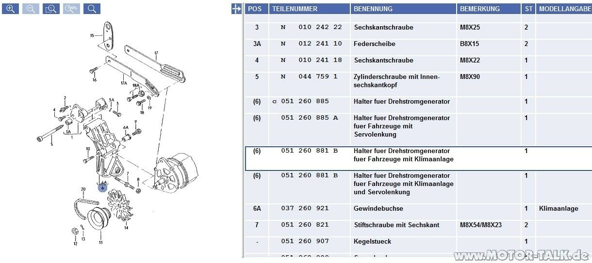 Kleines Problem beim 16V Umbau
