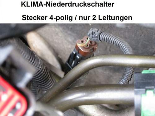 Niederdruckschalter Klima 2