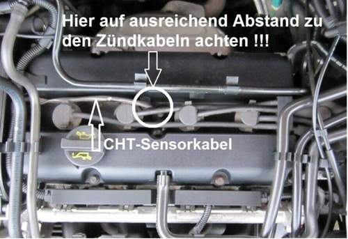 CHT - Sensor 1.6 kabel