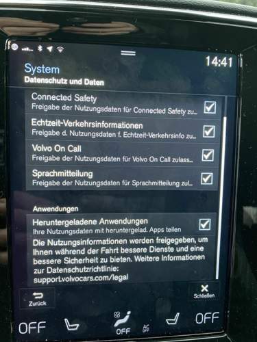 Datenschutz
